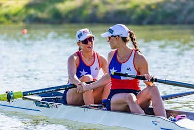 Anto y Melita Abraham World Rowing Cup Sevilla