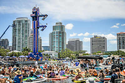 Red Bull Cliff Diving World Series in St. Petersburg