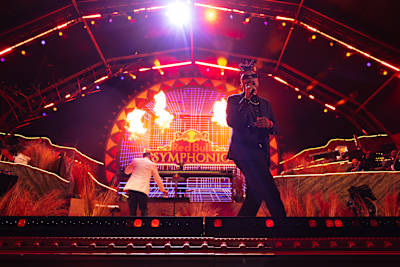 Zaba performs during Red Bull Symphonic at Montecasino in Johannesurg, South Africa, on June 14, 2026.