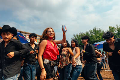 Red Bull Banda Choque Chicago crowd at live banda showdown 