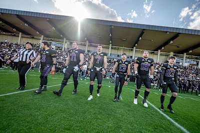 Ben Holmes, Lukas Holub, Bernhard Seikovits, Philipp Haun, Malek Jaradat und Benjamin Straight bilden die Startaufstellung der Vienna Vikings