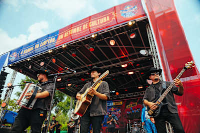 Los K-Bros showcase hometown pride on the Red Bull Banda Choque stage
