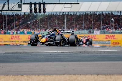 Verstappen kan zich goed in de strijd mengen