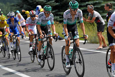 Emanuel Buchmann on Stage 18 of the 2019 Tour de France