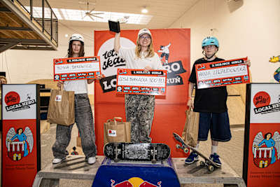 Podium kategorii GIRLS