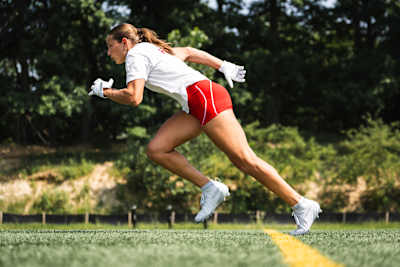 Flag football replaces tackles with flag pulls