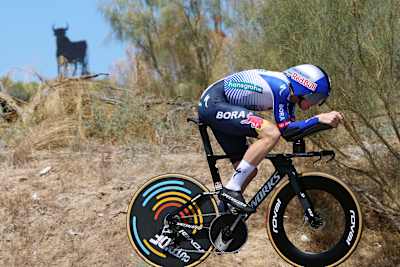 Callum Thornley takes second in the time trial