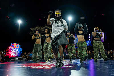 Omarion performs during Red Bull Dance Your Style National Final