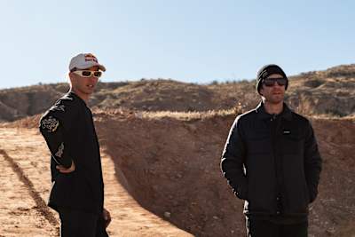 Friends and fellow riders like Tyler McCaul witnessed the record attempt