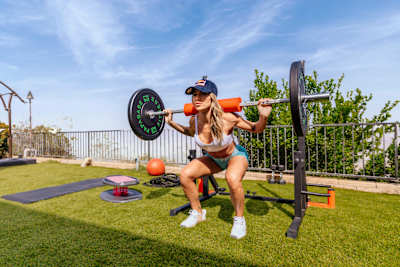 Back squats develop full-body strength and power production