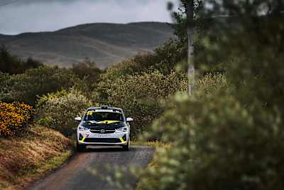 Ioan Lloyd put his local experience to good use, claiming a podium finish