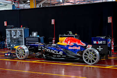 F1 bolid Oracle Red Bull Racinga u Madridu, Španija