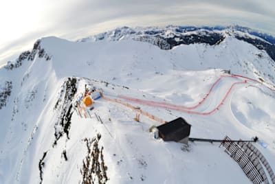 Der Starthang hat es in sich!