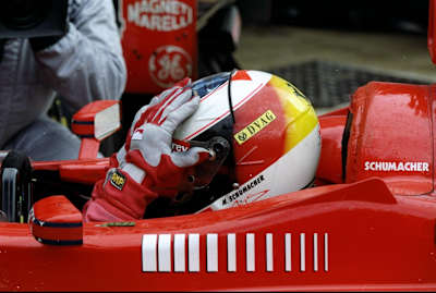 Michael Schumacher won the 1998 British Grand Prix by adhering stricty to the rules