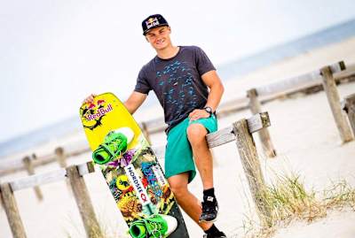 Von St. Peter Ording in die Welt: Linus Erdmann.