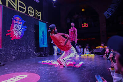 Smoke at the Red Bull Dance Your Style 2022 India South Zone Final