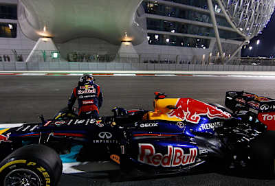 Sebastian Vettel schaffte nur den dritten Platz.