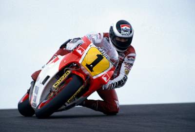 Eddie Lawson on the Yamaha in 1987