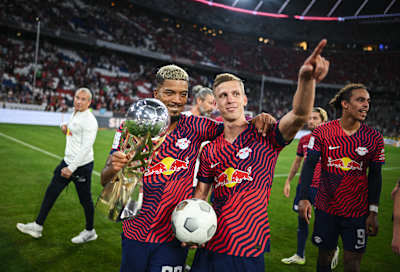 Olmo keeps the match ball after scoring his hat-trick in the final