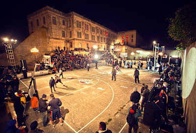 Die Finalteilnehmer des Red Bull King of the Rock am 22. September 2012 auf Alcatraz.