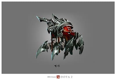Nyx Assasin Concept Art for Dota 2
