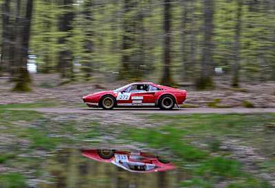 El Ferrari 308 causó sensación y logró triunfos