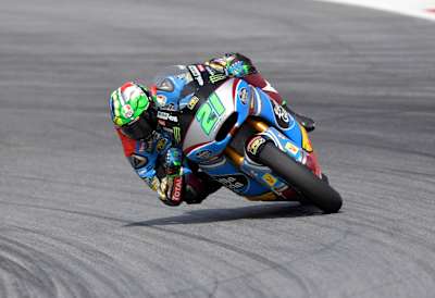 Morbidelli cerca l'allungo in Moto2