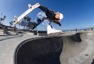 Sky Brown discovered skateboarding at an early age in Japan