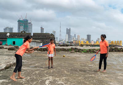 Worli Fort and Mumbai's skyline