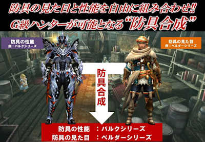 這個和實際作戰裝備能力脫鉤的外觀速型系統，也是在MHXX首次登場，製作人真的佛心神仙來的