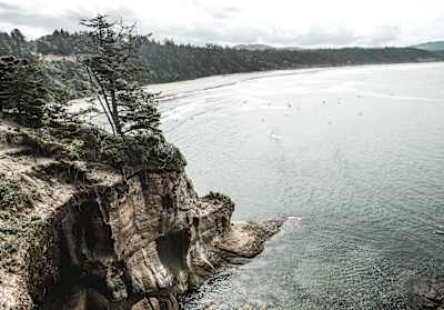 Devils Punchbowl State Natural Area, Otter Rock, United States