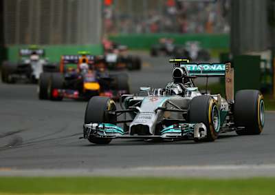 Turbo power: Nico Rosberg