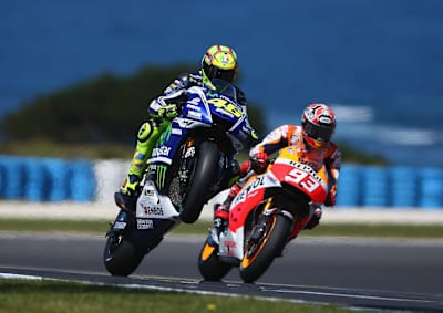 MotoGP 2014 GP Australia Valentino Rossi Marc Marquez