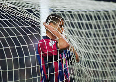 So deadly he even put himself in the net