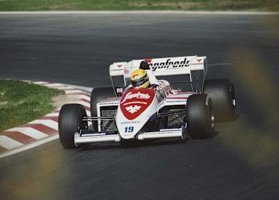 En 1984, Senna fue el principal piloto de Toleman en el Mundial de F1.