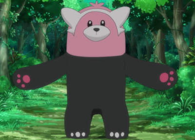 An image of the Bewear Pokémon character