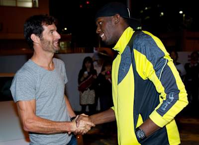 Cuando Webber conoció a Bolt