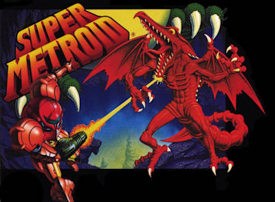 Nintendo a sorti le jeu vidéo Super Metroid en 1994.