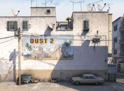Dust 2 on yksi CS-historian pelatuimmista kartoista.