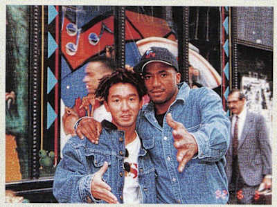 92年、NYで肩を並べるBOBBYとQ-Tip (A Tribe Called Quest)
