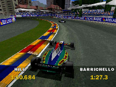 A screenshot of Formula 1