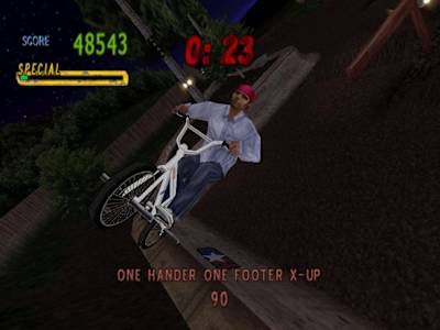 A screenshot of Mat Hoffman's BMX