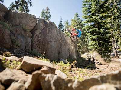 Cody Webb splatters the big rock