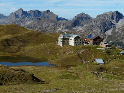 Ein Haus am See: Rappenseehütte