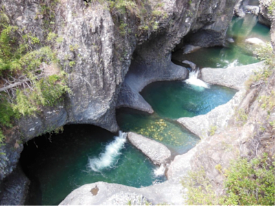 Las Siete Tazas las debes visitar a toda costa