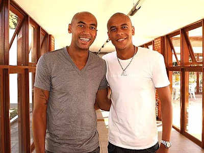 Luisão e Alex Silva