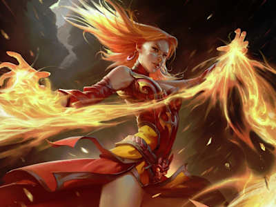 Лина, персонаж Dota 2