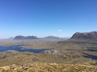 The Stac Pollaidh loop is a runnable (and steep) trail