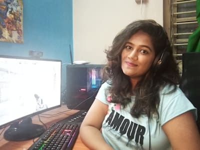Manasvi's father came with a console one night and she was instantly hooked to gaming.