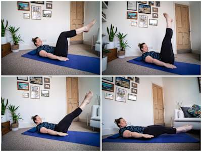 Make sure you modify the exercise into a position that works for you.